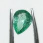 0.14cts Natural Colombian Green Emerald Gemstone Pear