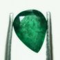 0.26cts Natural Colombian Green Emerald Gemstone Pear