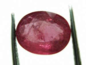 2.04cts stunning natural African Ruby gemstone oval