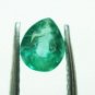 0.25cts Natural Colombian Green Emerald Gemstone Pear