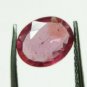 1.05cts stunning natural African Ruby gemstone oval