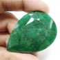 132.50cts Natural Brazilian Emerald Gemstone pear