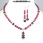 Designer Ruby & Sapphire Gemstone Beads Necklace
