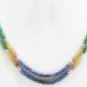 Designer Stunning  Multicolor Necklace with silver