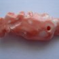 CORAL13 ct Hand CARVED NATURAL GEMSTONE STUNNING RARE