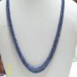 STUNNING BLUE SAPPHIRE LIGHT COLOR STRAND JEWERLY RARE!