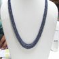 GORGEOUS BLUE SAPPHIRE CABOCHONE DARK GEMSTONE JEWELRY!