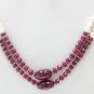 Designer Fresh Water pearl  Necklace with silver clasp