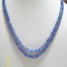 STUNNING BLUE SAPPHIRE LIGHT COLOR CABOCHONE STRAND !