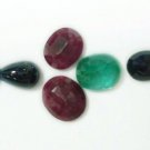 4.50cts Natural  Emerald,Ruby$Sapphire Gemstone Lots