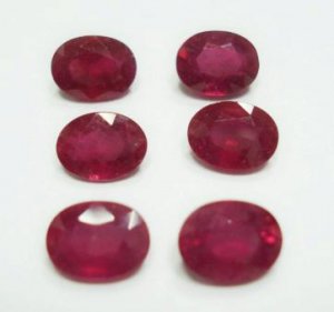 9.50cts Stunning Natural Afrianc Ruby Gemstone Lots