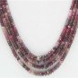 Designer  Natural Cabochon Red Ruby Beaded Necklace