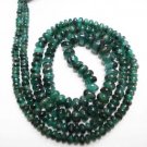 Single Strand Natural Emerald Beade Gemstone Strand 16"