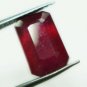 3.55cts Stunning Natural African Ruby Rectangle shape