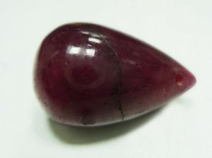 29.75cts stunning Natural Cabochon ruby Gemstone Drop