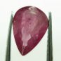1.60cts stunning Natural African Ruby Gemstone pear