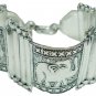 61.29gms Stunning Handcrafted German Silver Bracelet
