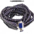 Handmade Blue Sapphire natural beads Gemstone Necklace