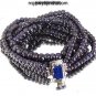 Handmade Blue Sapphire natural beads Gemstone Necklace
