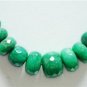 Stunning Natural Cuting Emerald Gemstone Necklace