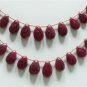 Designer Natural Cabochon Ruby Gemstone Necklace drop