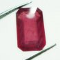 3.00cts Stunning Natural  African Ruby Rectangle shape