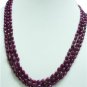 Designer Natural Cabochon Ruby Gemstone Necklace Beads