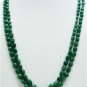 Brazilian Natural green Emerald Gemstone Necklace Beads