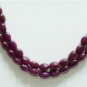 Handmade Natural Cabochon Ruby Gemstone Necklace Beads