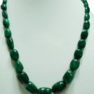 single strand Natural Emerald Gemstone necklace beads