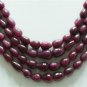 4Strand Stunning Natural Ruby Gemstone Neckalce Drop