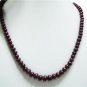 Stunning Natural Cabochon Ruby Gemstone Necklace Beads