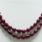 Stunning Natural Red Ruby Gemstone Neckalce Drop