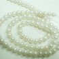 Designer Natural fresh water pearl gemstone Necklace 5m