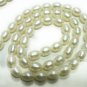 Natural fresh water pearl gemstone Necklace 6mm