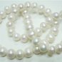 Natural fresh water pearl gemstone Necklace 9-10mm