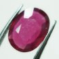 1.20cts stunning natural African Ruby gemstone oval