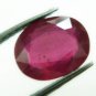 1.70cts stunning natural African Ruby gemstone oval