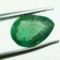 0.69cts Natural Colombian Green Emerald Gemstone Pear