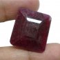 58.20cts Natural Ruby Gemstone Rectangle Shape