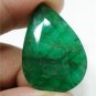 53.35cts Natural Brazilian Emerald Gemstone pear