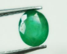 0.41cts Natural Colombian Green Emerald Gemstone Oval
