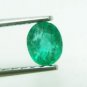0.37cts Natural Colombian Green Emerald Gemstone oval