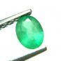 0.22cts Natural Colombian Green Emerald Gemstone oval