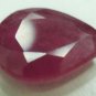 1.70cts stunning Natural African Ruby Gemstone pear