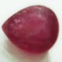 1.91cts stunning Natural African Ruby Gemstone pear