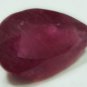 2.40cts stunning natural African ruby gemston pear