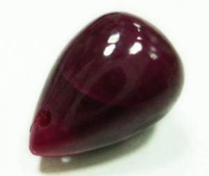 5.05cts Stunning Natural Indian Ruby gemstone pear