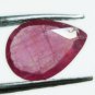 1.25cts stunning Natural African Ruby Gemstone pear