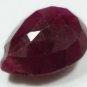 3cts Stunning Natural Indian  Ruby briolette Gemstone !